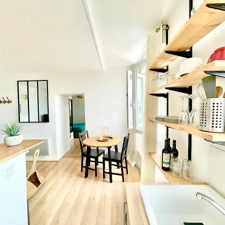 Appartement Le Bali - Proche De La Gare - Deluxe - Tout Confort - Lumineux - Internet Haut Débit Fibre - 1 Chambre - Netflix