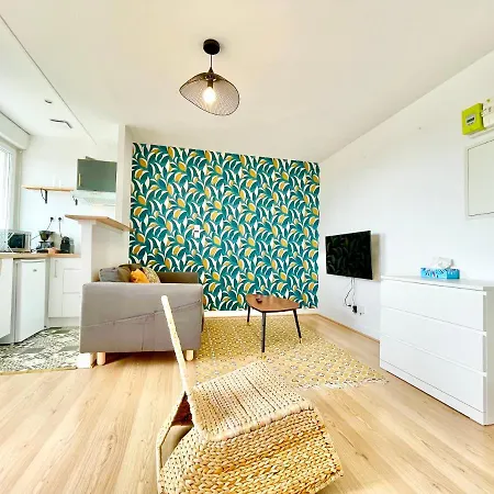 Appartement Le Bali - Proche De La Gare - Deluxe - Tout Confort - Lumineux - Internet Haut Débit Fibre - 1 Chambre - Netflix